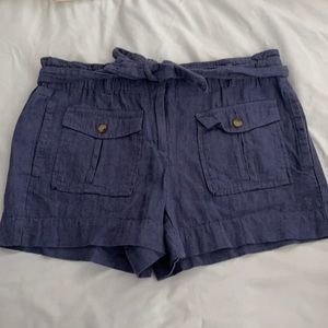 Loft chambray/blue shorts